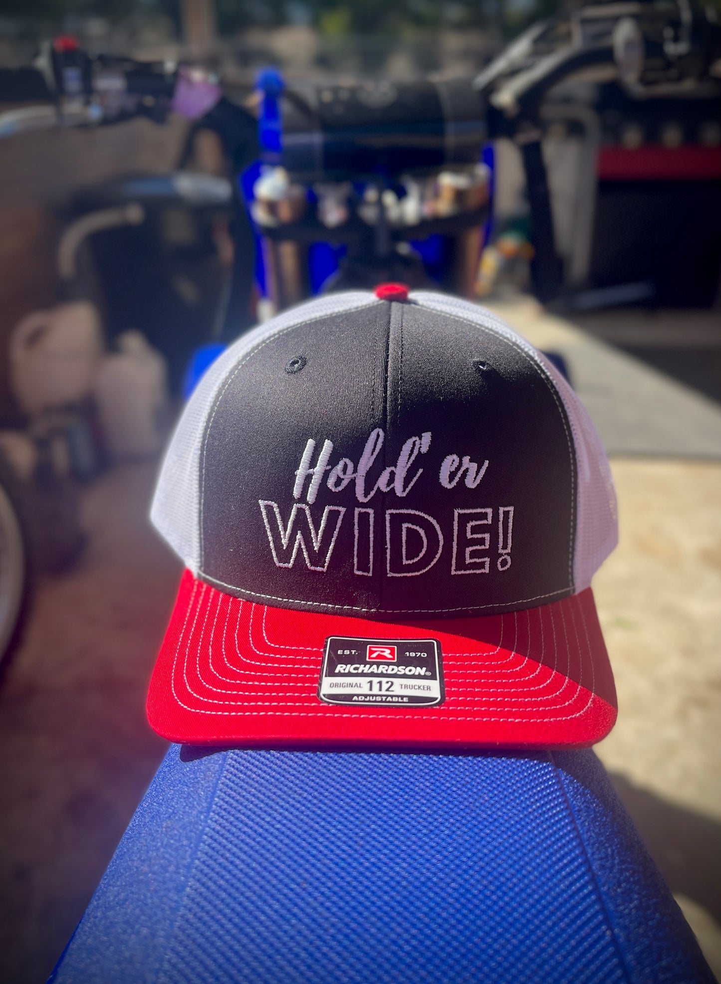 "Hold’er WIDE"  Ball Cap.